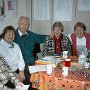 Graham, Jo, myself, Sr Theresia Saers JMJ, Baroness Holvoet Bourguignon and Baron Georges Holvoet in our Housetop office. 1 June  2005.
