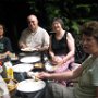 Della Mascarenhas, Graham Gillman, Pam Wearing and Barbara Paskins. June 2008.