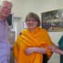 Myself and Sr Anne Millerat the installation of Therese Koturbash as Director of Housetop. June 2009.