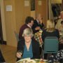 Foreground: Henry and Pat Pinsent with Ianthe Pratt. In the background: Margaret Burke, Fiona, Michael Phelan and . Housetop party 2013.