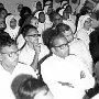 A view of the audience at the public farewell meeting.