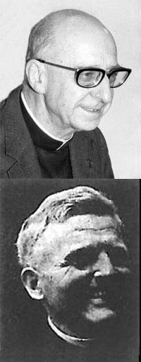 Fathers Lyonnet (top) and Zerwick, two of my professors at the Biblicum.