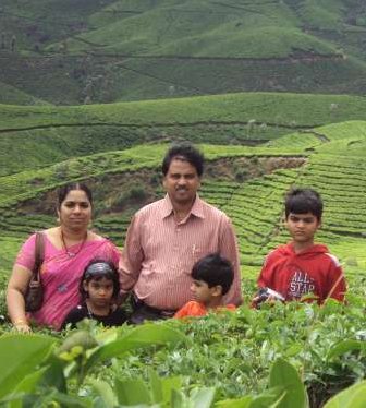 Typical family in Munna Distric Kerala