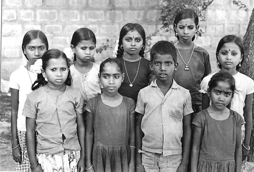 Children from Ramanthapur village near St John's Seminary whom I sent for study in various boarding schools