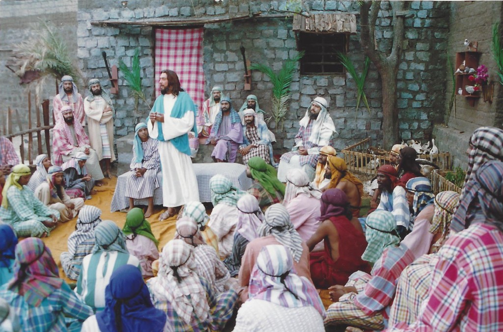 Jesus staying for some days with the Samaritans in Sychar