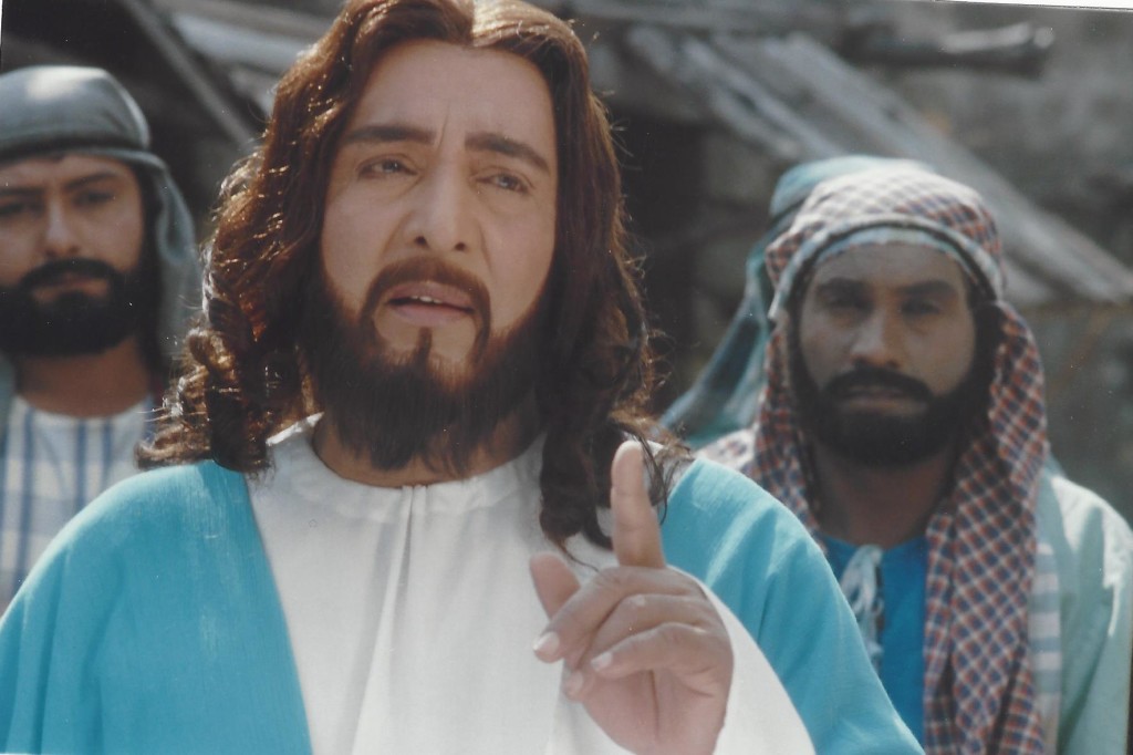 T.Vijayachander acted the part of Christ in Karunamayudu and the TV sequel Daya Sagar