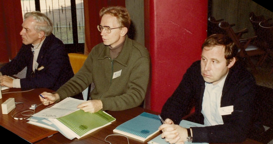 Myself (in the middle) attending a seminar session.